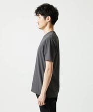 MKKIA32050 MK MICHEL KLEIN HOMME(MKミッシェルクランオム) 【接触冷感】ティサ―ジュジャガードカットソー ダークグレー