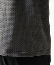MKKIA32050 MK MICHEL KLEIN HOMME(MKミッシェルクランオム) 【接触冷感】ティサ―ジュジャガードカットソー ダークグレー