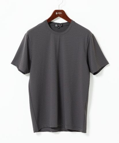 MKKIA32050 MK MICHEL KLEIN HOMME 【接触冷感】ティサ―ジュジャガードカットソー