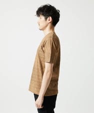 MKKIC01055 MK MICHEL KLEIN HOMME(MKミッシェルクランオム) 【洗える】ジャガードカットソー ベージュ