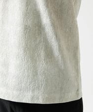 MKKIC01055 MK MICHEL KLEIN HOMME(MKミッシェルクランオム) 【洗える】ジャガードカットソー ホワイト