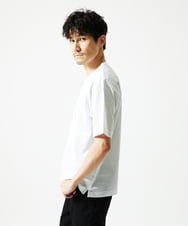 MKKIC02069 MK MICHEL KLEIN HOMME(MKミッシェルクランオム) 【洗える】ドッキングデザインカットソー ホワイト