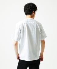 MKKIC02069 MK MICHEL KLEIN HOMME(MKミッシェルクランオム) 【洗える】ドッキングデザインカットソー ホワイト