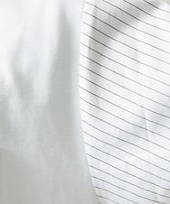 MKKIC02069 MK MICHEL KLEIN HOMME(MKミッシェルクランオム) 【洗える】ドッキングデザインカットソー ホワイト