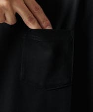 MKKIC02069 MK MICHEL KLEIN HOMME(MKミッシェルクランオム) 【洗える】ドッキングデザインカットソー ブラック