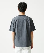 MKKIC02069 MK MICHEL KLEIN HOMME(MKミッシェルクランオム) 【洗える】ドッキングデザインカットソー ブラック