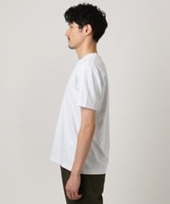 MKKIC05069 MK MICHEL KLEIN HOMME(MKミッシェルクランオム) サイドデザイン切替えカットソー ホワイト