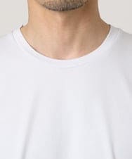 MKKIC05069 MK MICHEL KLEIN HOMME(MKミッシェルクランオム) サイドデザイン切替えカットソー ホワイト