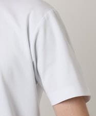 MKKIC05069 MK MICHEL KLEIN HOMME(MKミッシェルクランオム) サイドデザイン切替えカットソー ホワイト