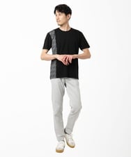 MKKIC05069 MK MICHEL KLEIN HOMME(MKミッシェルクランオム) サイドデザイン切替えカットソー ブラック