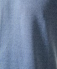 MKKIC18059 MK MICHEL KLEIN HOMME(MKミッシェルクランオム) 【洗える】ワッフルカットソー ブルー