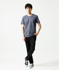 MKKIC18059 MK MICHEL KLEIN HOMME(MKミッシェルクランオム) 【洗える】ワッフルカットソー ネイビー