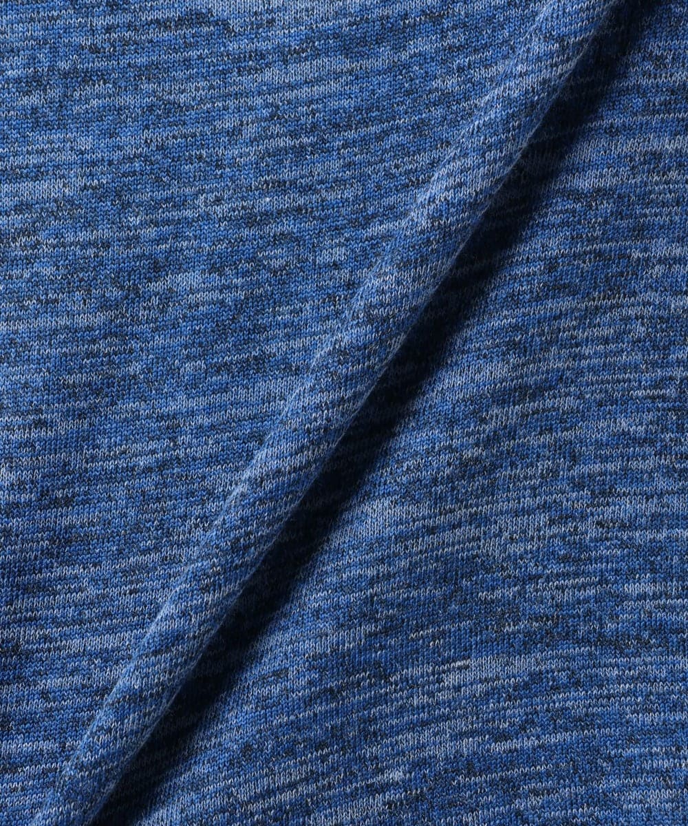 MKKIC19059 MK MICHEL KLEIN HOMME(MKミッシェルクランオム) メランジ調クルーネックTシャツ ブルー