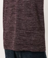 MKKIC19059 MK MICHEL KLEIN HOMME(MKミッシェルクランオム) メランジ調クルーネックTシャツ パープル