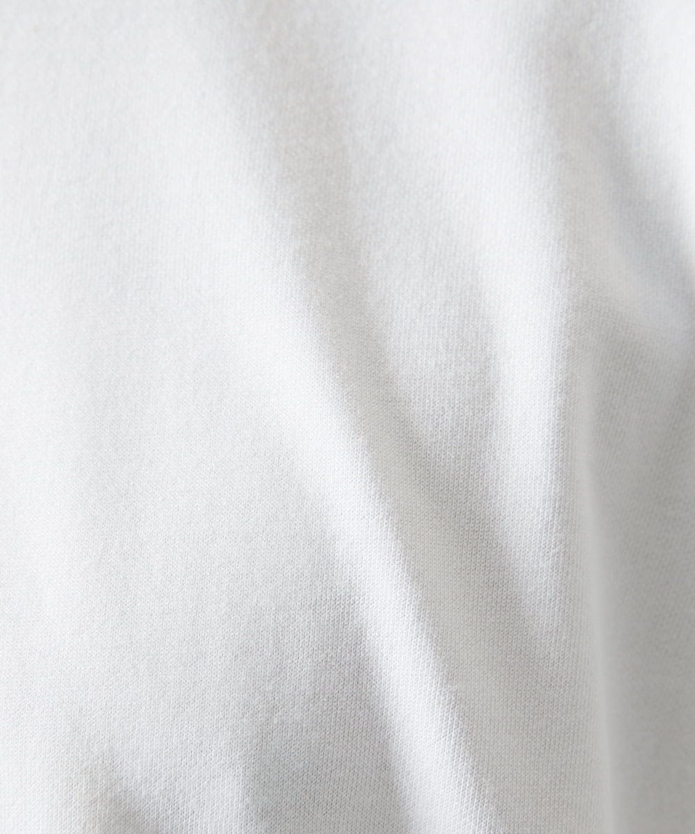 MKKIC25069 MK MICHEL KLEIN HOMME(MKミッシェルクランオム) MOT8ｺﾗﾎﾞｳｻｷﾞﾌﾟﾘﾝﾄTｼｬﾂ ホワイト