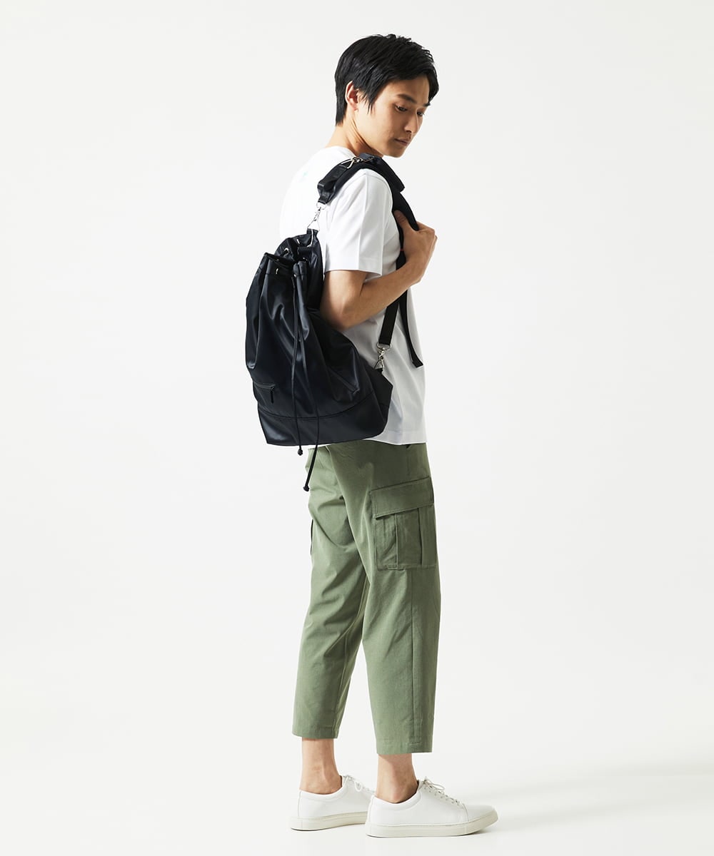 MKKIC26069 MK MICHEL KLEIN HOMME(MKミッシェルクランオム) 【MOT8コラボ・洗える】サーフプリントTシャツ アイボリー