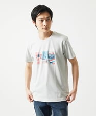 MKKIC26069 MK MICHEL KLEIN HOMME(MKミッシェルクランオム) MOT8ｺﾗﾎﾞｻｰﾌﾌﾟﾘﾝﾄ ホワイト