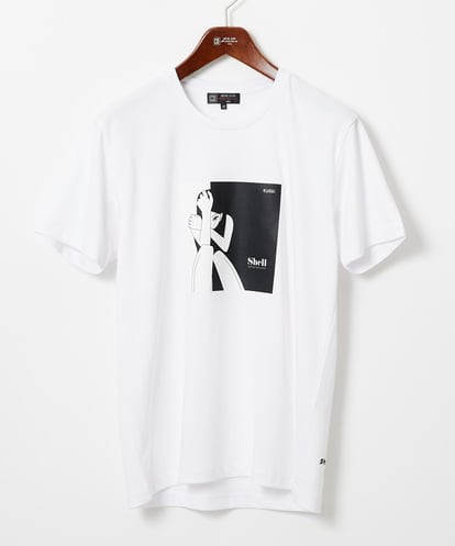 MKKIC27069 MK MICHEL KLEIN HOMME 【YASDAQコラボ】アートモチーフカットソー