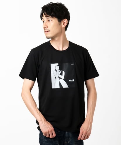 MKKIC27069 MK MICHEL KLEIN HOMME 【YASDAQコラボ】アートモチーフカットソー