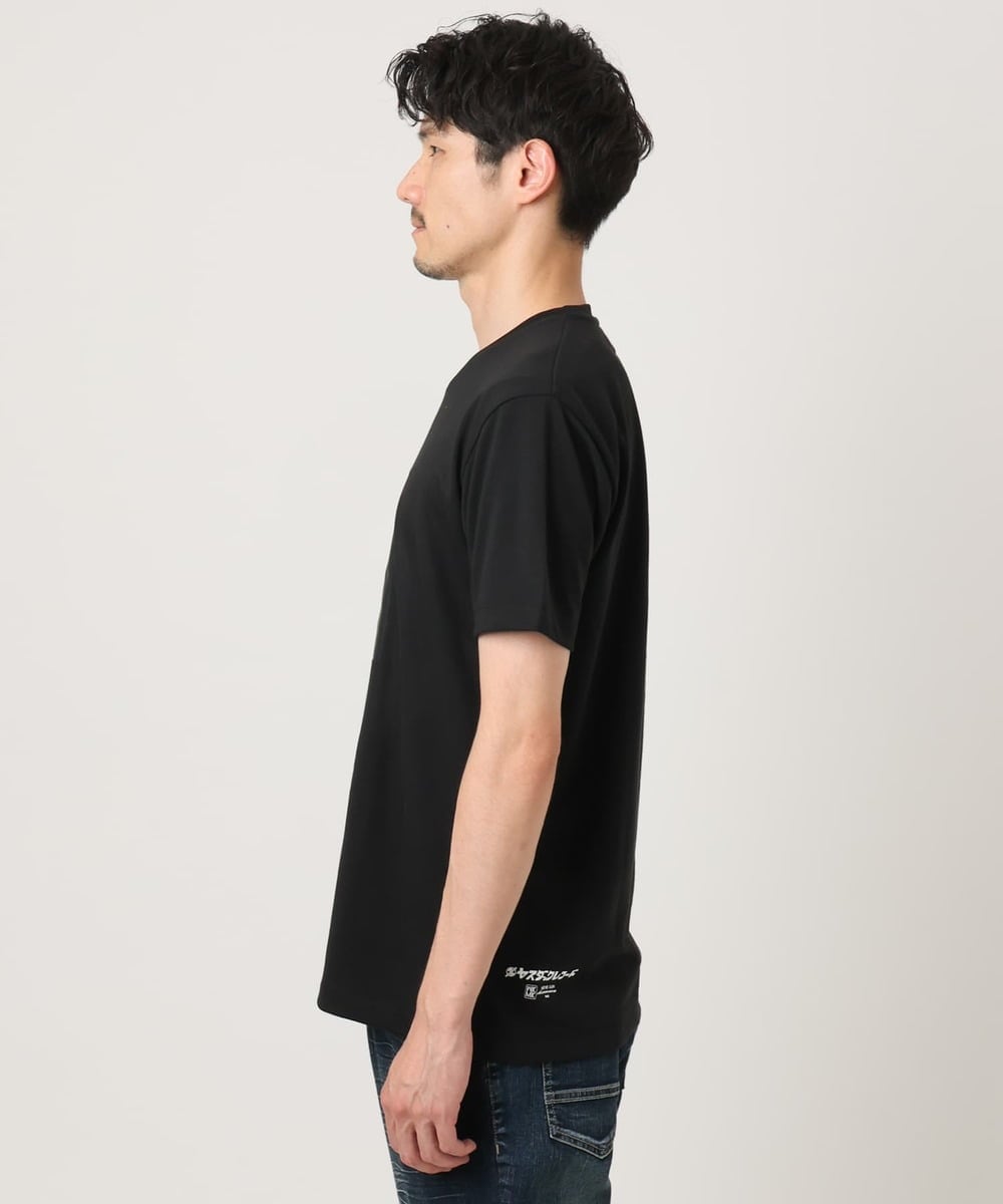 MKKIC27069 MK MICHEL KLEIN HOMME(MKミッシェルクランオム) 【YASDAQコラボ】アートモチーフカットソー ブラック