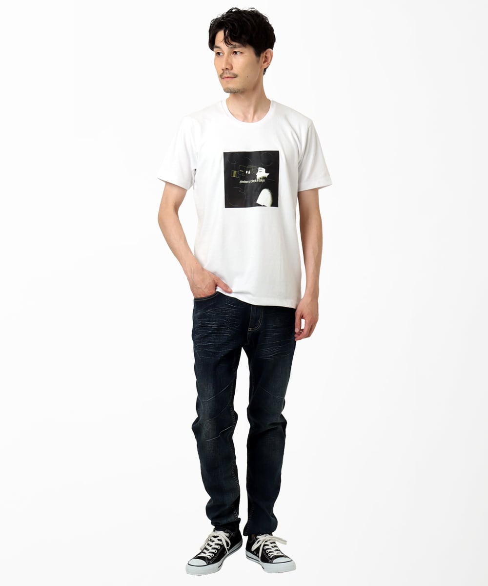 dirain カットソー YASDAQコラボ】グラフィックデザインカットソー(カットソー・T