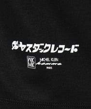 MKKIC28069 MK MICHEL KLEIN HOMME(MKミッシェルクランオム) 【YASDAQコラボ】グラフィックデザインカットソー ブラック