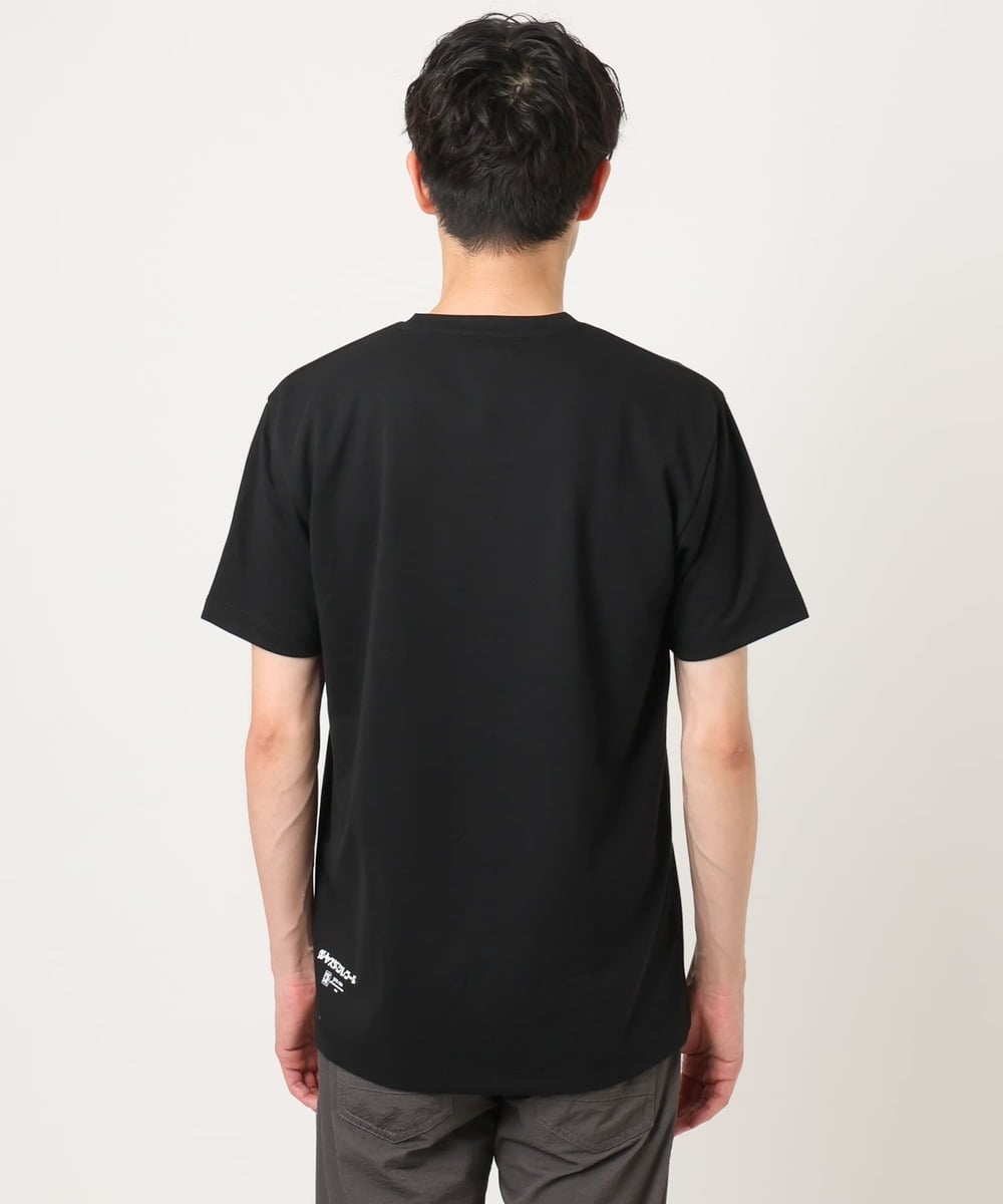 MKKIC28069 MK MICHEL KLEIN HOMME(MKミッシェルクランオム) 【YASDAQコラボ】グラフィックデザインカットソー ブラック