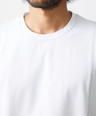 MKKIX48069 MK MICHEL KLEIN HOMME(MKミッシェルクランオム) 【大きいサイズあり】カットソー/サイドZIPデザイン ホワイト