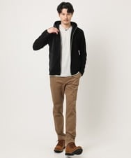 MKKJA33059 MK MICHEL KLEIN HOMME(MKミッシェルクランオム) 【接触冷感】ブライトシャドーストライプカットソー ライトグレー