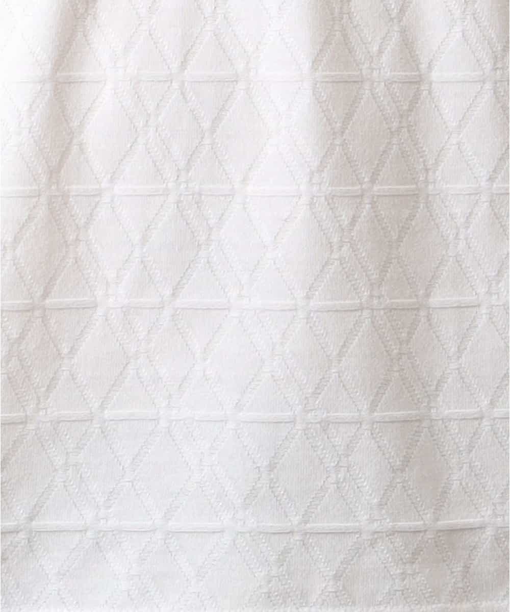MKKJJ60045 MK MICHEL KLEIN HOMME(MKミッシェルクランオム) バイヤス柄カットソー ホワイト