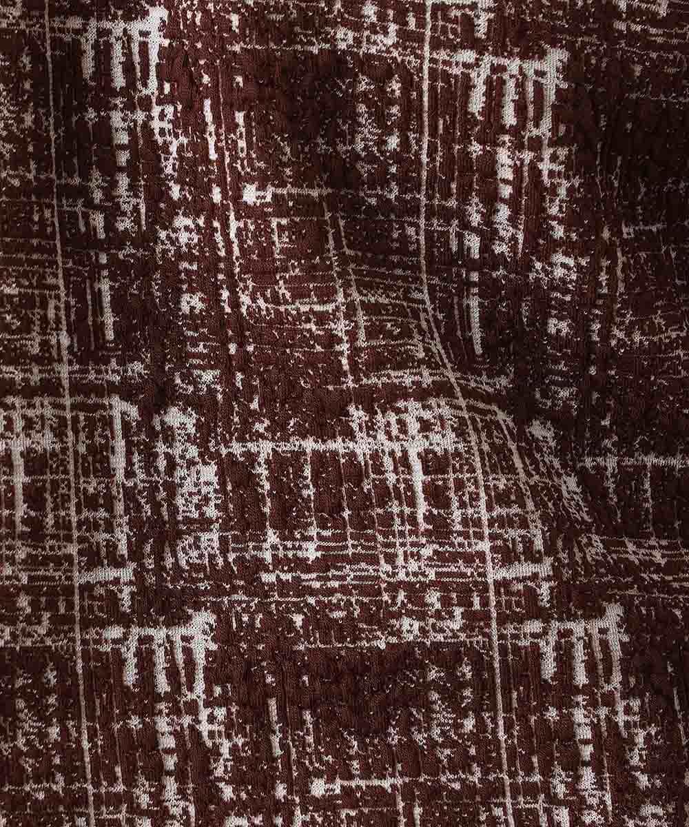 MKKJJ62045 MK MICHEL KLEIN HOMME(MKミッシェルクランオム) カットソー／マッシュグレンチェック ブラウン