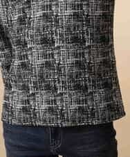 MKKJJ62045 MK MICHEL KLEIN HOMME(MKミッシェルクランオム) カットソー／マッシュグレンチェック ブラック