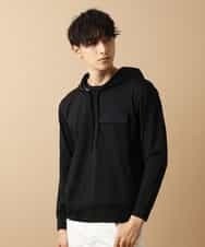 MKKJL05079 MK MICHEL KLEIN HOMME(MKミッシェルクランオム) オリジナルプルパーカー ブラック