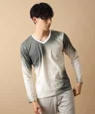 MKKJL19059 MK MICHEL KLEIN HOMME(MKミッシェルクランオム) カットソー／ネオラフィネテンジクチェック グリーン