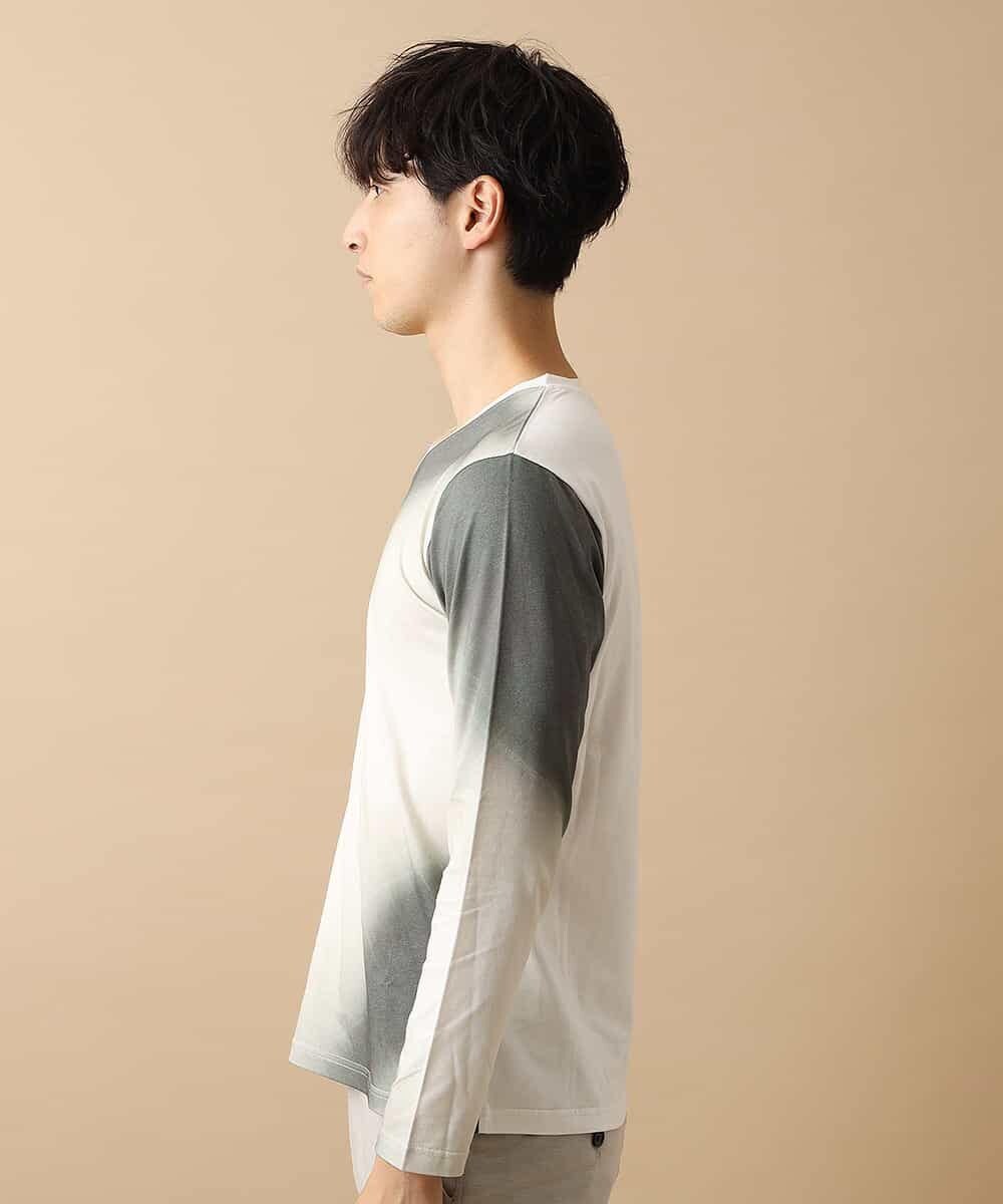 MKKJL19059 MK MICHEL KLEIN HOMME(MKミッシェルクランオム) カットソー／ネオラフィネテンジクチェック グリーン