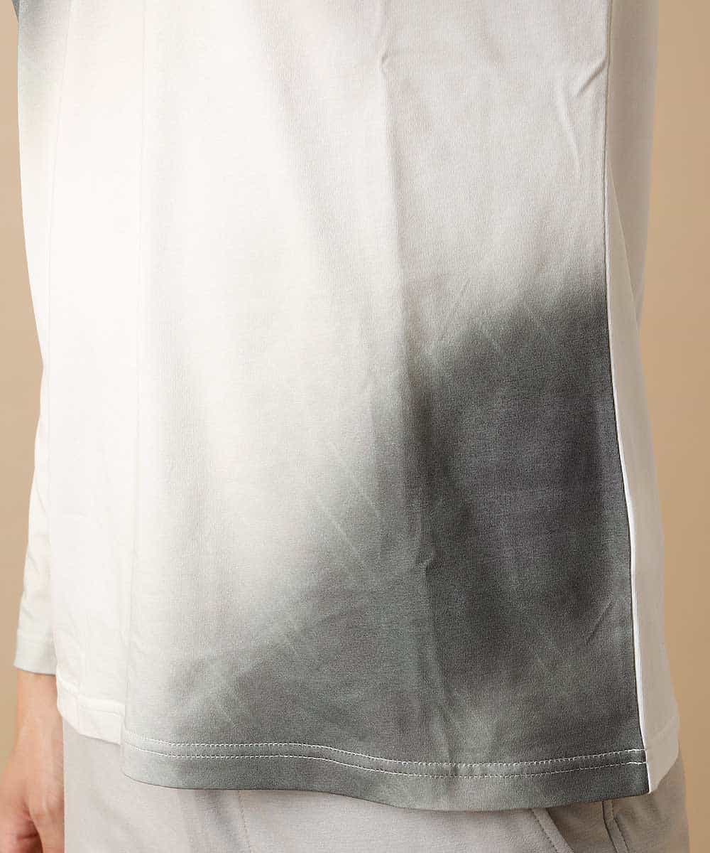 MKKJL19059 MK MICHEL KLEIN HOMME(MKミッシェルクランオム) カットソー／ネオラフィネテンジクチェック グリーン