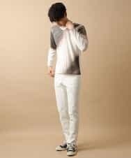 MKKJL19059 MK MICHEL KLEIN HOMME(MKミッシェルクランオム) カットソー／ネオラフィネテンジクチェック パープル