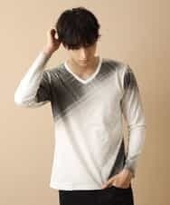 MKKJL19059 MK MICHEL KLEIN HOMME(MKミッシェルクランオム) カットソー／ネオラフィネテンジクチェック ブラック