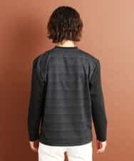 MKKJM40063 MK MICHEL KLEIN HOMME(MKミッシェルクランオム) ダブルフェイスプリント ダークグレー
