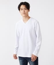 MKKJS53059 MK MICHEL KLEIN HOMME(MKミッシェルクランオム) リンクスカットソー ホワイト(90)