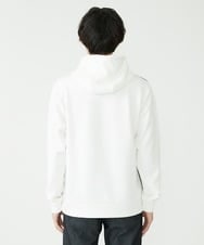 MKKJU15099 MK MICHEL KLEIN HOMME(MKミッシェルクランオム) ブロッキングスエードパーカー ホワイト(90)
