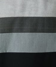 MKKJU15099 MK MICHEL KLEIN HOMME(MKミッシェルクランオム) ブロッキングスエードパーカー ブラック(94)