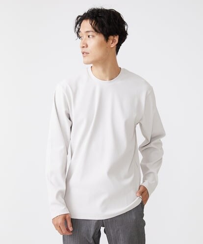 MKKJU17059 MK MICHEL KLEIN HOMME テレコカットソー