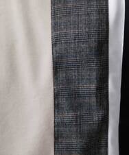 MKKJU18059 MK MICHEL KLEIN HOMME(MKミッシェルクランオム) ストライプカットソー アイボリー(80)