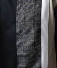 MKKJU18059 MK MICHEL KLEIN HOMME(MKミッシェルクランオム) ストライプカットソー ブラック(94)
