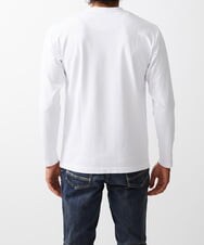 MKKJU19063 MK MICHEL KLEIN HOMME(MKミッシェルクランオム) レッドカップキャンペーン / グラフィックプリントカットソー ホワイト(90)