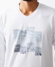 MKKJU19063 MK MICHEL KLEIN HOMME(MKミッシェルクランオム) レッドカップキャンペーン / グラフィックプリントカットソー ホワイト(90)