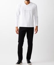 MKKJU19063 MK MICHEL KLEIN HOMME(MKミッシェルクランオム) レッドカップキャンペーン / グラフィックプリントカットソー ライトグレー(91)