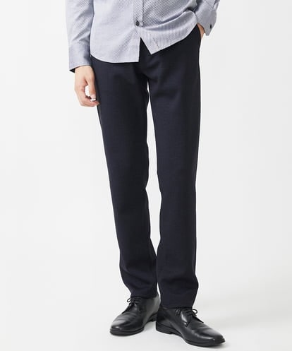 MKLAA55140 MK MICHEL KLEIN HOMME 【セットアップ対応/全4サイズ展開】テーパードパンツ / TEC EASY JERSY 2024