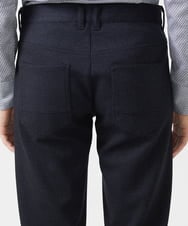MKLAA55140 MK MICHEL KLEIN HOMME(MKミッシェルクランオム) 【セットアップ対応/全4サイズ展開】テーパードパンツ / TEC EASY JERSY 2024 ネイビー